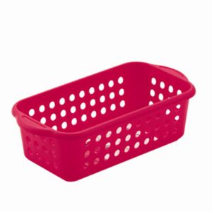 Plastic Basket 6438 - Rose