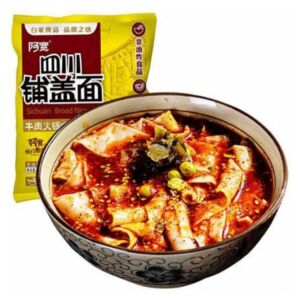 BAIJIA AKUAN Sichuan Broad Noodles - Beef Flavour 110g