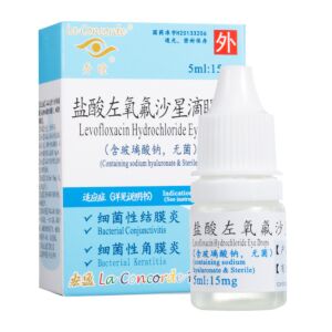 Levofloxacin hydrochloride eye drops 5ml
