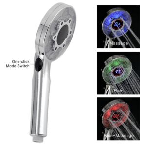 LED luminous temperature display sprinkler head (degrees Celsius)