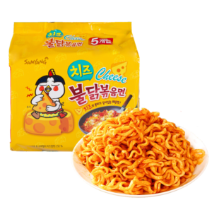 SAMYANG Halal Hot Chichen Ramen Cheese Noodles 140*5