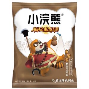 UNI Racoon Ready to eat crispy noodles-BBQ Flavour 46g