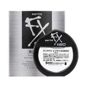 Japanese towering Sante silver FX Neo eye drops 12ML