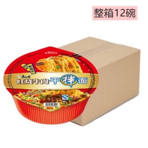 MASTER KONG Instant Noodles - Roasted Artificial Beef Flavour (DRY) 130g *12