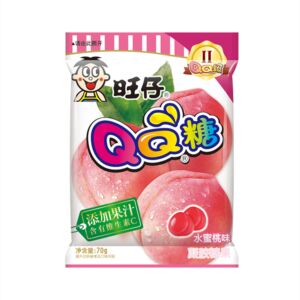 WANT WANT QQ Candy - Peach 70g