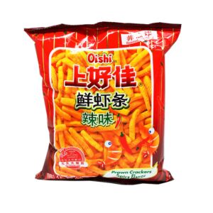 OISHI prawn crackers-chilli taste