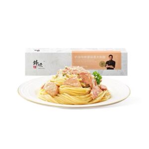 Chef Nic π Creamy Bacon and Mushroom Pasta 280.2g