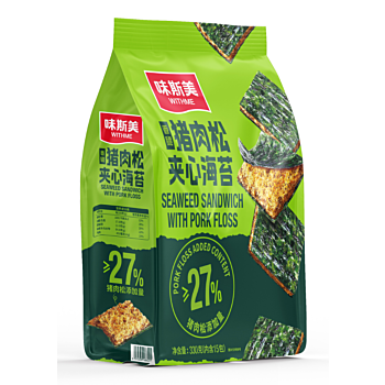 WSM Seaweed Sandwich With Pork Floss 330g