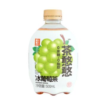 FRUIT RIPE Ice Grape Tea Drink 500ml