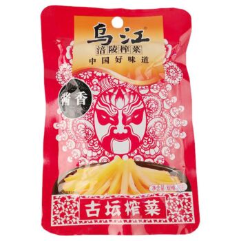 WUJIANG Sauce Flavour Mustard Tuber 80g
