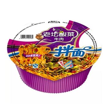 MASTER KONG Instant Noodles - Pickled Artificial Beef Flavour (DRY) 143g