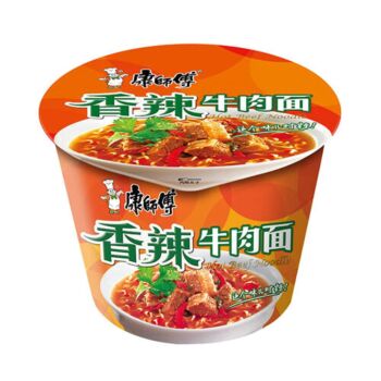 MASTER KONG Instant Noodles - Spicy Artificial Beef 117g