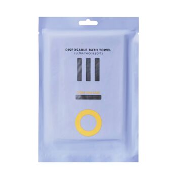 Three One Zero DISPOSABLE BATH TOWEL(ULTRA THICK & SOFT)