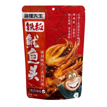 HAILIXIANSHENG Spicy Flavour Grilled Squid Head 100g