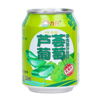 Jiuri Aloe Vera & Grape Juice Drink With Pulp 238ml