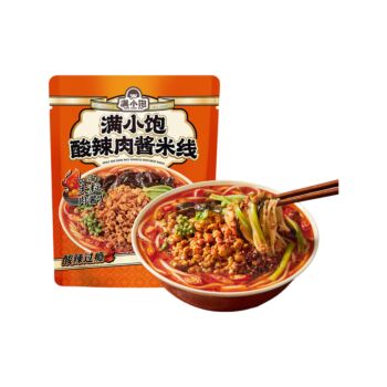 MANXIAOBAO Spicy and Sour Meat Sauce Rice Noodles 273g