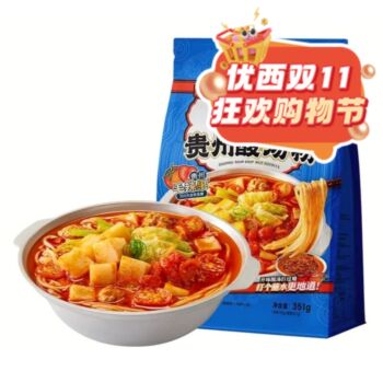 【11.11 Special offer】MANXIAOBAO Guizhou Sour Soup Noodles 351g
