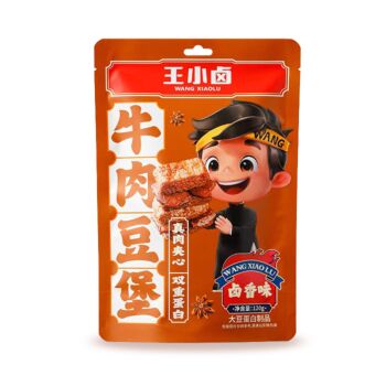 WXL Beef Bean Burger Braised Flavor 120g