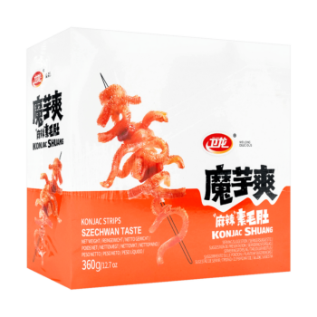 【BOX】WEILONG Konjak Spicy Vegetarian Omasum 18g*20