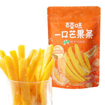 BE&CHEERY Mango Strips - Orange 80g