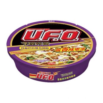 NISSIN UFO SALAD & SQUID NOODLES 123g