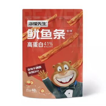 HAILIXIANSHENG Dried Shredded Squid-Spicy Flavour 48g