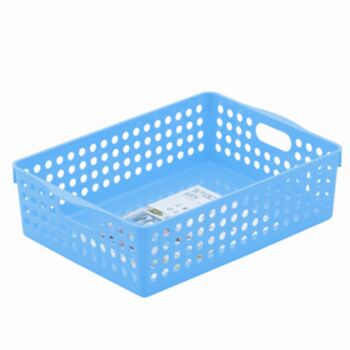 Multi Purpose Plastic Handy Fruit Vegetable Basket Kitchen Office Storage Tidy Organiser 4573 - Blue