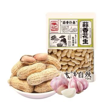 HJ Peanuts Garlic 120g
