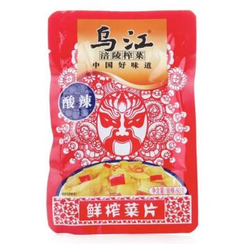 WUJIANG Delicious Preserved Mustard Tuber 80g