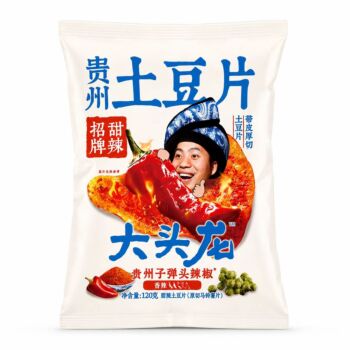 DTL Guizhou Potato Slices 120g