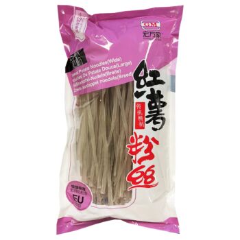 Grand Master Sweet Potato Noodles Wide 500g