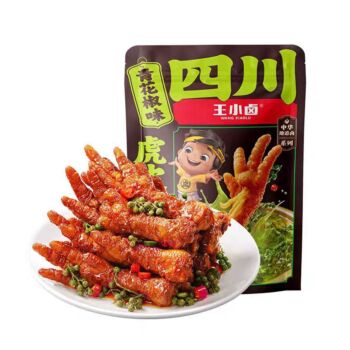 WXL Tiger Skin Chicken Feet-Pepper Hemp Flavor 68g