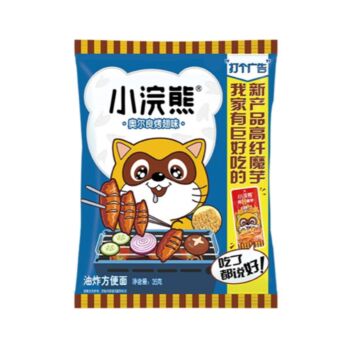 UNI Racoon Ready to eat crispy noodles- Chicken  flavor 35g