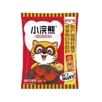 UNI Racoon Ready to eat crispy noodles- Spicy Crab Flavour 35g