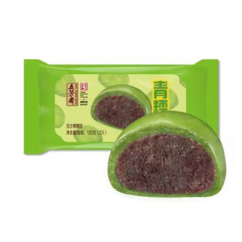 WFZ Red Bean Paste Green Rice Dumplings 120g