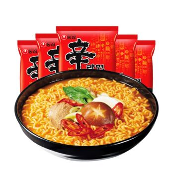 NONGSHIM Shin Ramyun Gourmet Spicy Instant Noodles* 5 Bags