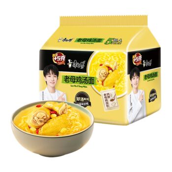 MASTER KONG Instant Noodles - Artificial Hen Soup Flavour 5 in 1 515g