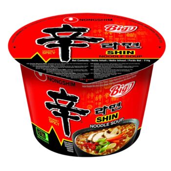 Nongshim Big Bowl Shin Noodle Soup 114g