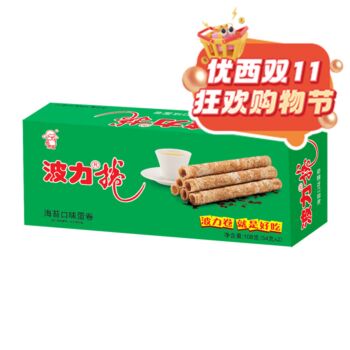 【11.11 Special offer】【Seaweed Flavor】Boli Boli Roll Egg Roll 108g