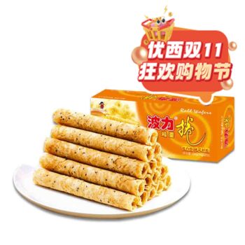 【11.11 Special offer】【Egg Flavor】Boli Boli Roll Egg Roll 108g