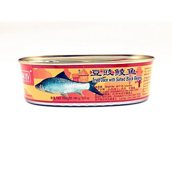 YU JIA XIANG Frd Dace With Black Beans184g