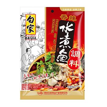 BAIJIA Fragrant & Hot Fish Seasoning 200g