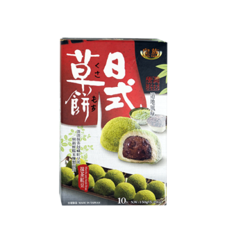 ROYAL FAMILY Japanese Mochi - Matcha Red Bean 150g