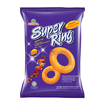 Oriental Super Ring Cheese Flavour Snacks 60g
