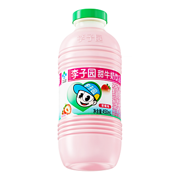 LZY Strawberry Flavour Milk Drink 450ml