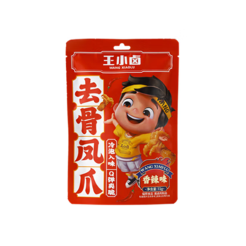 WXL Spicy boneless chicken feet 72g