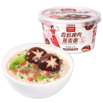 HAIFUSHENG Shitake & Pork Flavour Oat Congee 43g