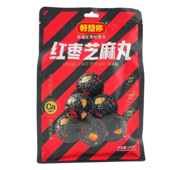 HXN Red Date Sesame Ball 153g