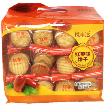 YFD Red Date Flv Biscuits 300g