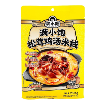 MANXIAOBAO Matsutake Chicken Soup Rice Noodles 287.5g